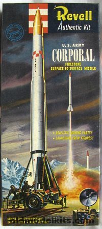 Revell 1/40 Firestone Corporal US Army Surface to Surface Missile 'S' Kit, H1820-98 plastic model kit